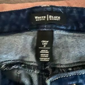 Womens White House Black Market Crop Jeans